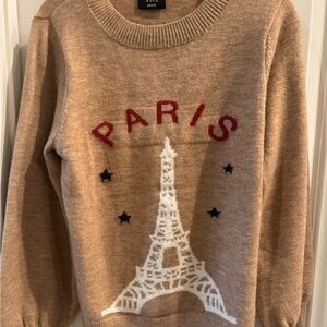 Vici Brown Paris Eiffel Sweater